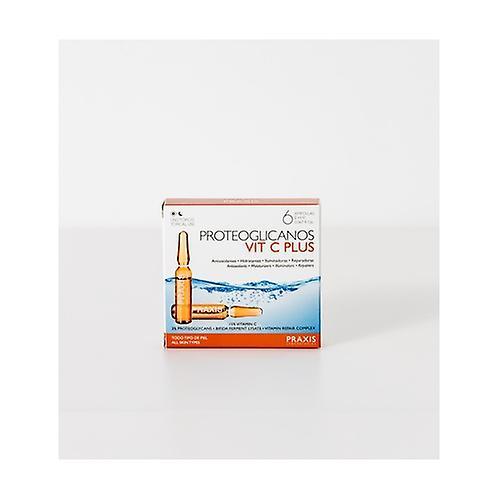 Praxis Proteoglycans vitamin C plus 6 ampoules of 2ml on Productcaster.