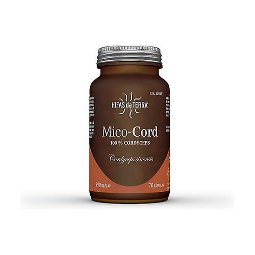 Hifas Da Terra Mico Cord Cordyceps 70 vegetable capsules on Productcaster.