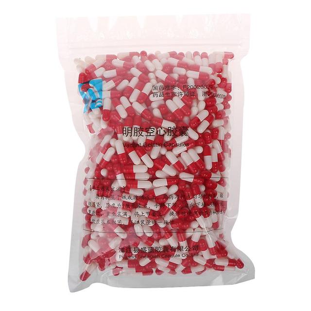 1000pcs Empty Gelatin Capsules Diy Capsule Filling-pill Capsules Empty Gel Caps on Productcaster.