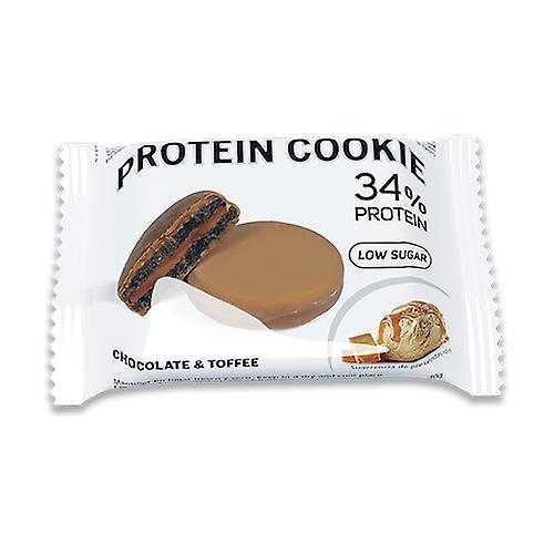 Pwd Protein cookie 34% chocolate and toffee 1 bar of 30g (Chocolate - Toffee) on Productcaster.