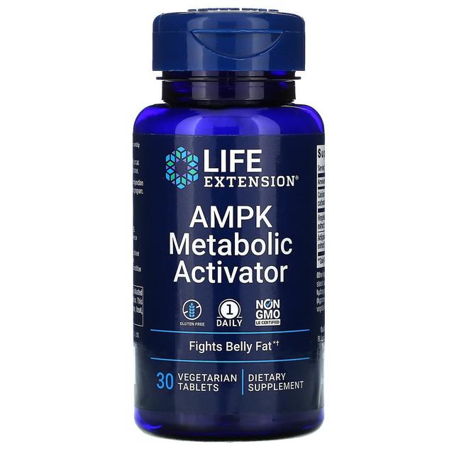 Life Extension, AMPK Metabolic Activator, 30 Vegetarian Tablets on Productcaster.