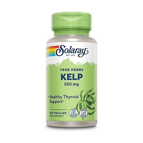 Solaray Kelp 100 capsules of 550mg on Productcaster.