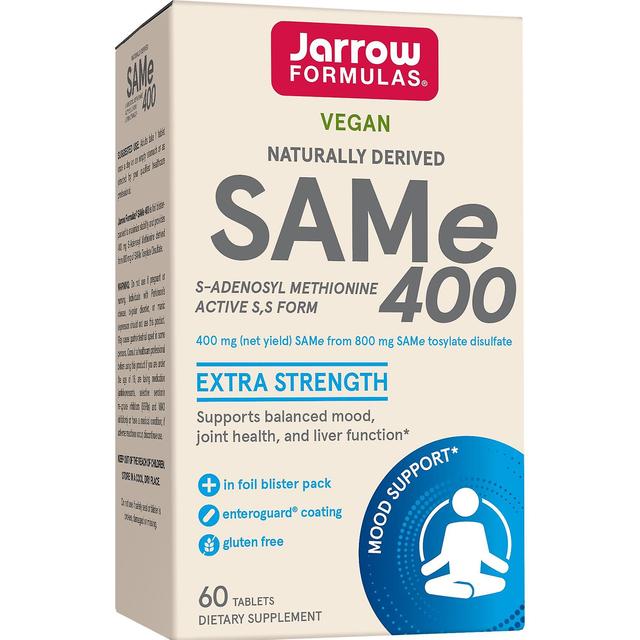 Jarrow Formulas SAM-e 400mg 60 comprimés entérosolubles on Productcaster.