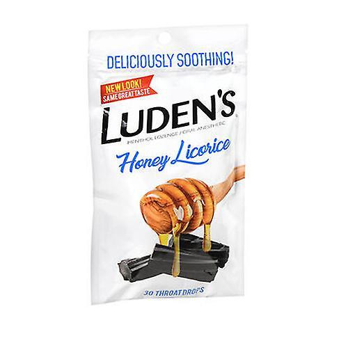 Med Tech Products Ludens Throat Drops, Honey Licorice 30 each (Pack of 1) on Productcaster.