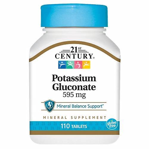 21st Century Potassium du 21ème siècle, 595 Mg, 110 comprimés (paquet de 2) on Productcaster.