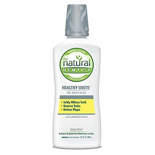 The Natural Dentist Natural Dentist Rinse Blanqueador Menta Pre-Cepillo, 16.9 oz (Pack de 1) on Productcaster.