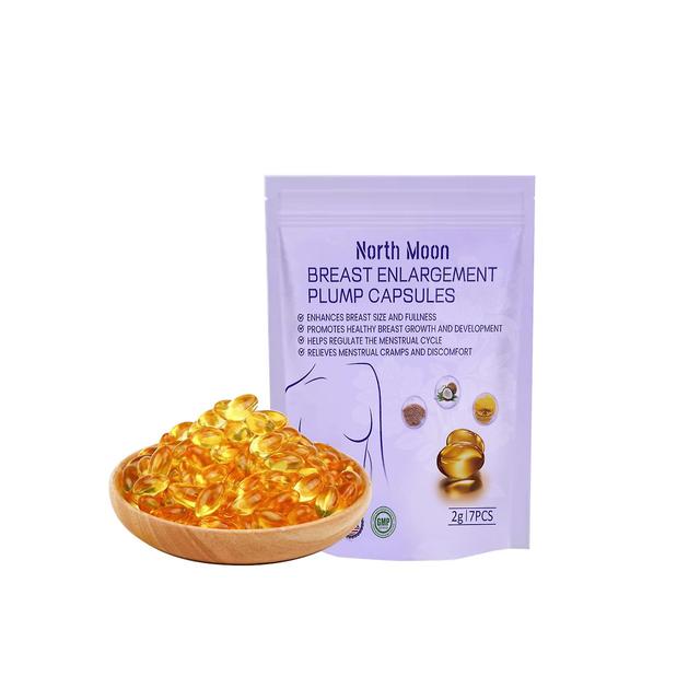 North Moon Breast Enhancement Capsules, Plump, Firm, Firm, Plump And Moisturizing Breast Care Capsules 1PCS on Productcaster.