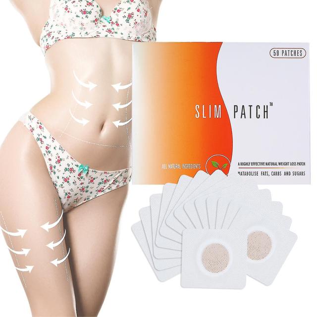 50pcs Slim Patch Navel Sticker Anti-obesity Fat Burning For Losing Weight Abdomen Slimming Patch 30pcs on Productcaster.