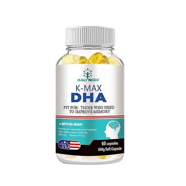 Visgaler Dha Brain Supplement-promotes Brain Health, Enhances Focus, Memory And Mental, Iq, Improves Thinking Skills 60 count-1 bottle on Productcaster.