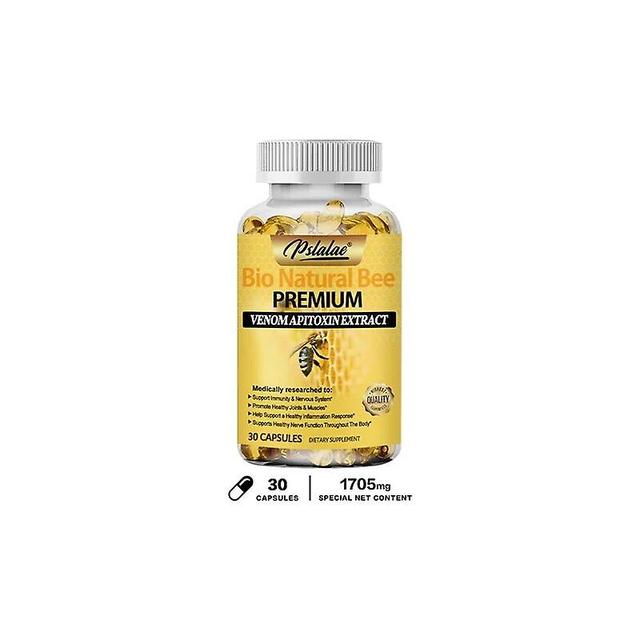 Eccpp High-quality Bee Venom Extract Capsules Enhance Immunity, Antioxidant, And Effectively Relieve Arthritis 120 Capsules 30 Capsules on Productcaster.