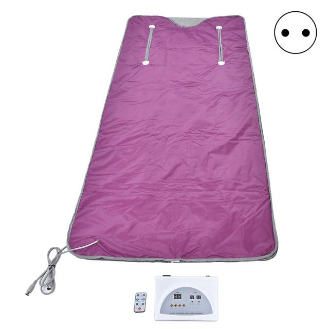 Home Smart Sauna Blanket Far Infrared Acid Sweat Removing Steaming Blanket 650W (EU Plug, AC220V) on Productcaster.