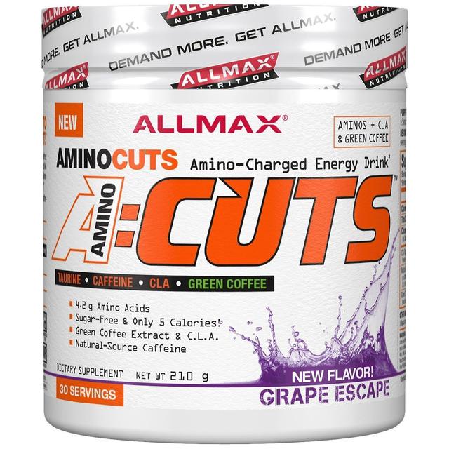 AllMax Nutrition ALLMAX Ernæring, ACUTS, Aminoladet energidrik, Drueflugt, 7,4 oz (210 g on Productcaster.