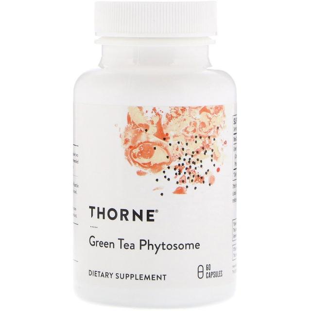 Thorne Research Thorne Forskning, Grönt te Phytosome, 60 kapslar on Productcaster.