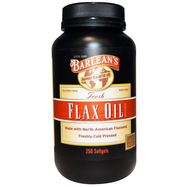 Barlean's, Fresh Flax Oil, 250 Softgels on Productcaster.