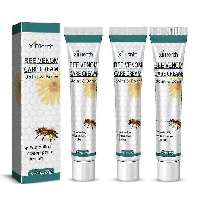 1-3pcs Bee Venom Creme para a dor de cicatrização óssea das articulações Creme de alívio da dor da artrite 1PC on Productcaster.