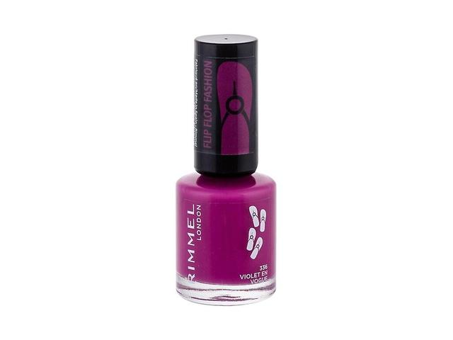 Rimmel London - 60 Seconds Flip Flop 336 Violet En Vogue - For Women, 8 ml on Productcaster.