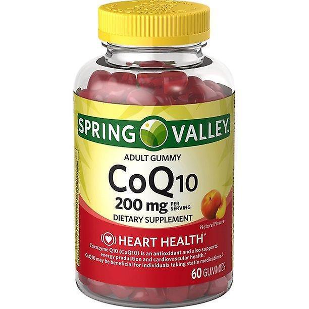 Spring Valley Vårdalen coq10 vuxna gummies, 200 mg, 60 ct on Productcaster.