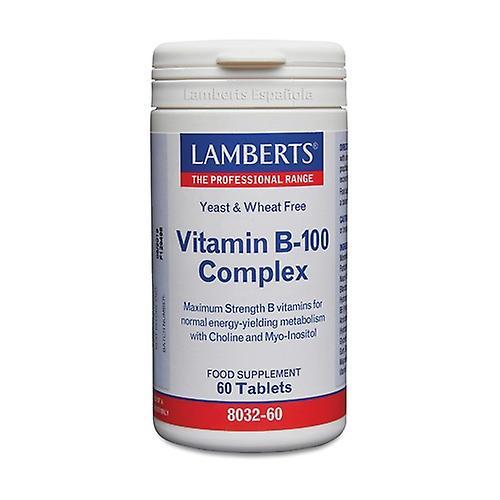 Lamberts Vitamin B-100 Complex 60 tablets on Productcaster.