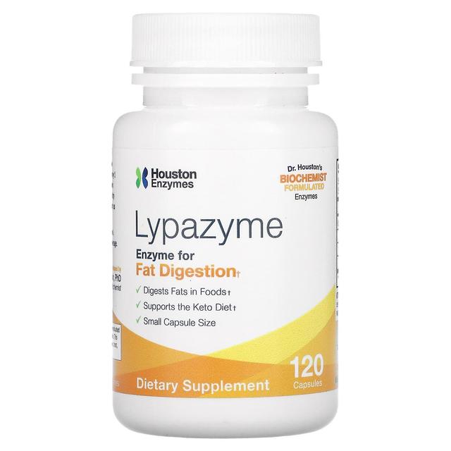 Houston Enzymes Houston enzymer, Lypazyme, 120 kapslar on Productcaster.