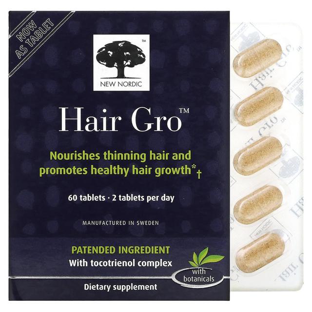 New Nordic US Inc Novo Nordic US Inc, Hair Gro, 60 Comprimidos on Productcaster.