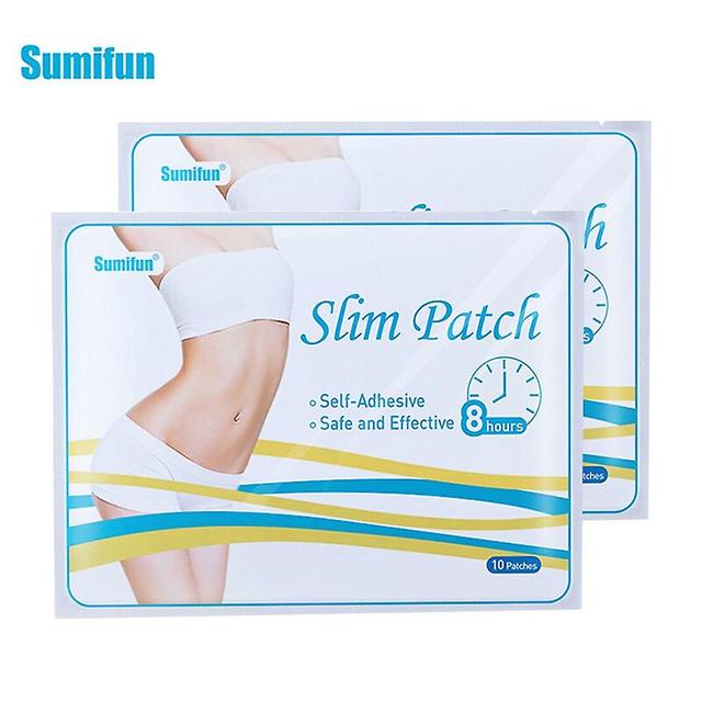 Coscelia 20pcs = 2 zakken kruidenextract afslanken patch burning fat detox sticker gewicht verliezen slanke taille been buik strakke huid gips D1482 on Productcaster.