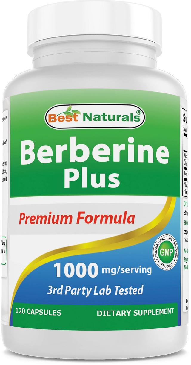 Best naturals berberine plus 1000 mg 120 capsules on Productcaster.