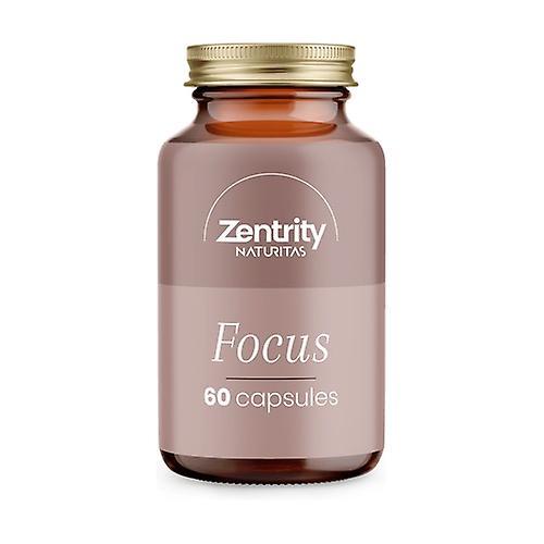 Zentrity by Naturitas Focus - Ginseng, Rhodiola, Guarana and B Vitamins 60 capsules on Productcaster.