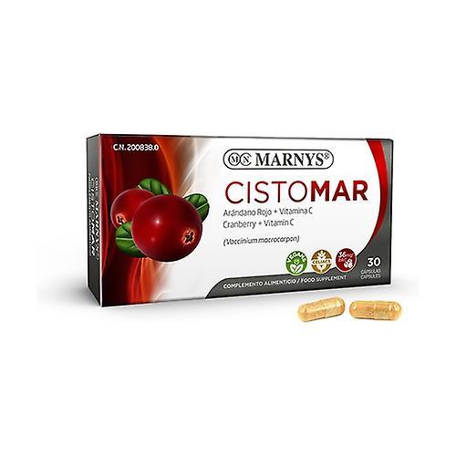 Marny's Cystomar urinary wellness 30 capsules on Productcaster.