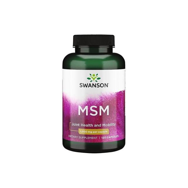 Swanson methylsulfonylmethane 1000 mg 120 capsules 7207 on Productcaster.