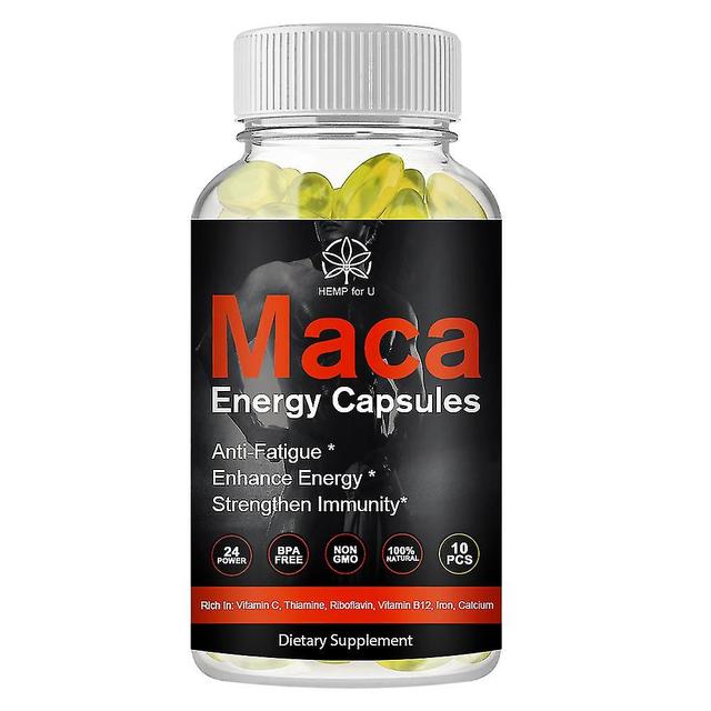 Guoguo Hfu Maca For Men Health Care More Powerful Boosts Energy & Endurance Anti-fatigue Ginseng Wolfberry Nutritional Supplements 10pcs on Productcaster.