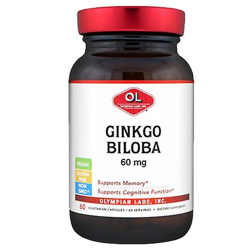 Olympian Labs Ginkgo Biloba Extract,60 mg ,60 Caps (Pack of 2) on Productcaster.