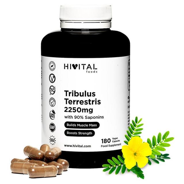 Hivital Tribulus Terrestris 2250 mg. 180 vegan capsules for 2 months of treatment. on Productcaster.