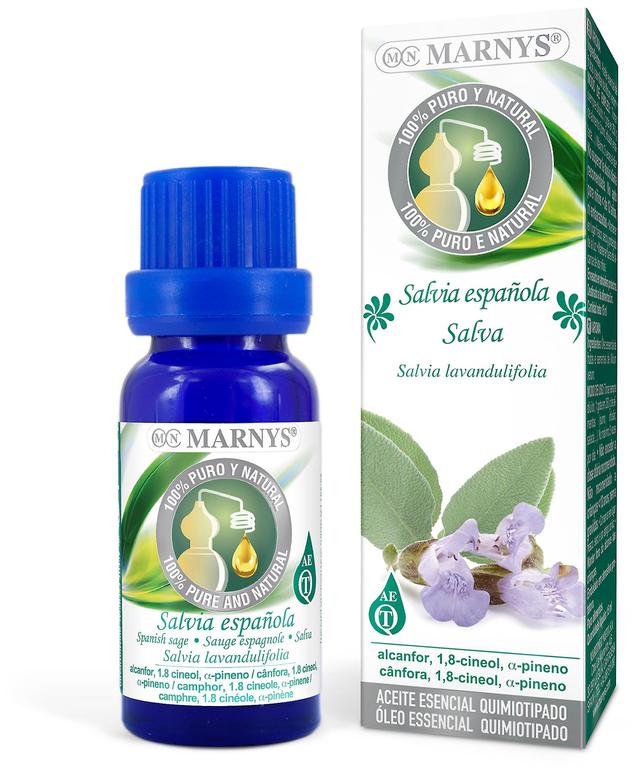 Marny's Marnys Espanjalainen Sage Eteerinen öljy 15 ml on Productcaster.