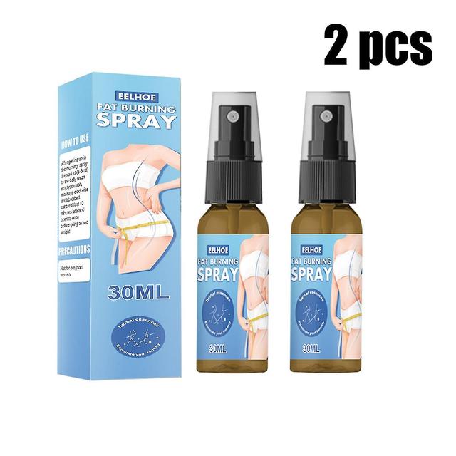 Slimming Fat Burning Spray Thin Body Fat Thin Waist Slimming Shaping Spray Big Belly Fat Burning Spray Eliminate 30ml 30ml x 2pcs on Productcaster.