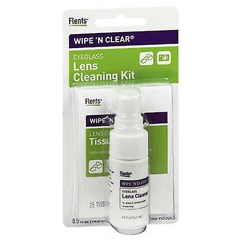 Flents Wipe 'n Clear Lens Cleaning Kit, 1 chacun (Paquet de 1) on Productcaster.