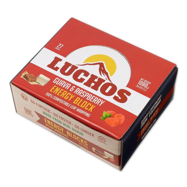 Luchos Energy Blocks Guava and Raspberry - 27x40g on Productcaster.