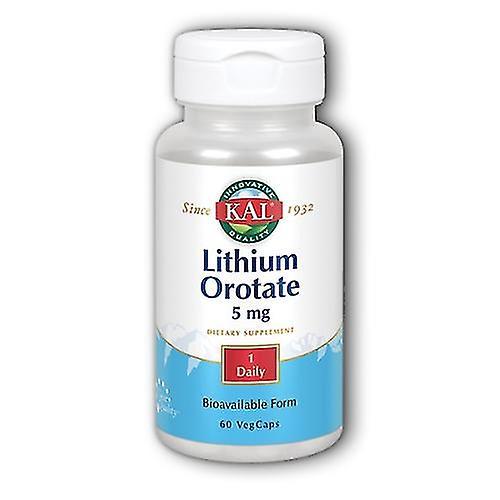 Lithium Orotate,5 Mg,60 Caps (pack Of 1) on Productcaster.