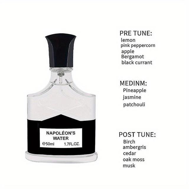 Parey Silver Mountain Spring Perfume Spray: Refreshing Fruity Scent For Men - Perfect For Dating Parties & Gifts! Black 50ml on Productcaster.