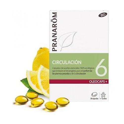 Pranarôm Oleocaps 6 - Circulation Bio 30 capsules on Productcaster.