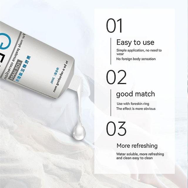 2Pcs Male Phimosis Correction Care Gel Compatible Witheskin Improvement Liquid Compatible Witheskin Natural Plant HK on Productcaster.