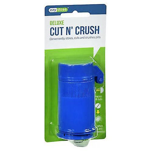 Ezy Dose Ezy-Dose Deluxe Cut 'n Crush - Séparateur de pilules et concasseur en un, 1 chacun (Paquet de 1) on Productcaster.