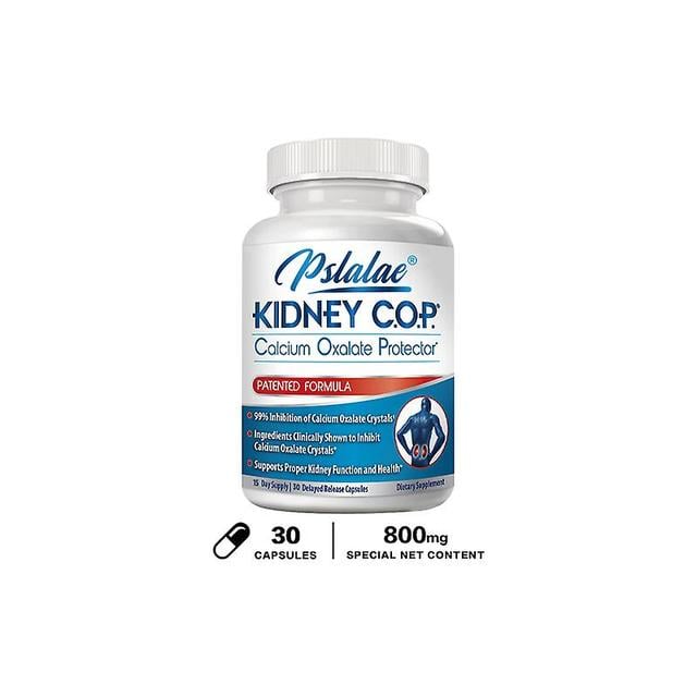 Vorallme Kidney Cop Calcium Oxalate Protector 120 Capsules Patented Calcium Oxalate Crystals Kidney Support To Help Stop Stone Recurrence 30 Capsules on Productcaster.