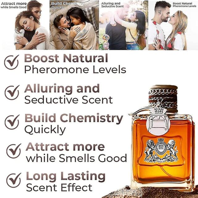 Phéromone Parfum Alpha Hommes, Phéromone Parfum Pour Homme, Parfum Hommes Feromone, Phéromone Cologne Pour Hommes Pour Attirer Les Femmes bleu clai... on Productcaster.