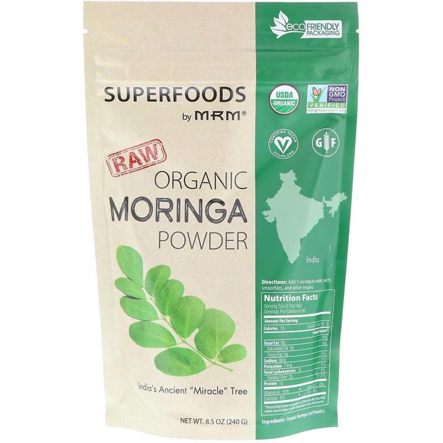 MRM, Raw Organic Moringa Powder, 8.5 oz (240 g) on Productcaster.