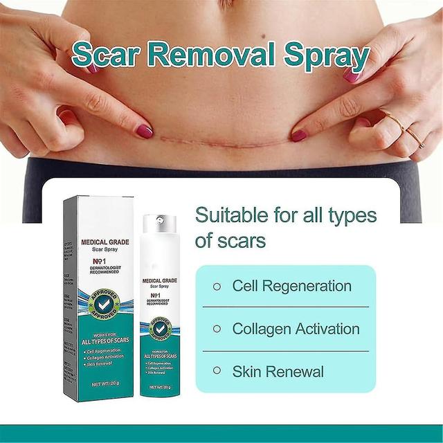 Huasi Proregen Scar Remove Spray de cicatrice de qualité médicale, Spray de cicatrice de qualité médicale South Moon pour tous les types de cicatri... on Productcaster.