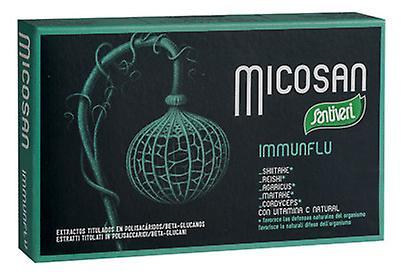 Santiveri Micosan Immunflu 40 Kapsler on Productcaster.