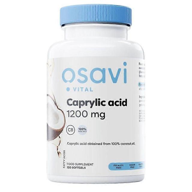 Osavi Caprylic Acid 1200mg Softgels 120 on Productcaster.