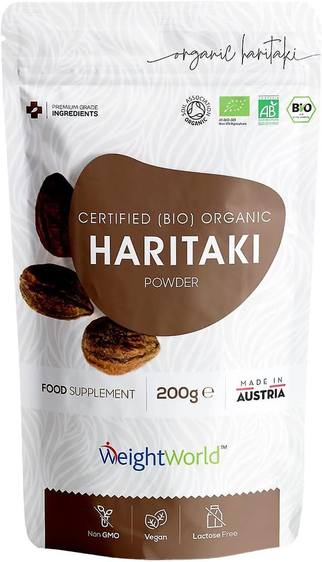 WeightWorld Bio Haritaki Orgânico 200g Pó on Productcaster.