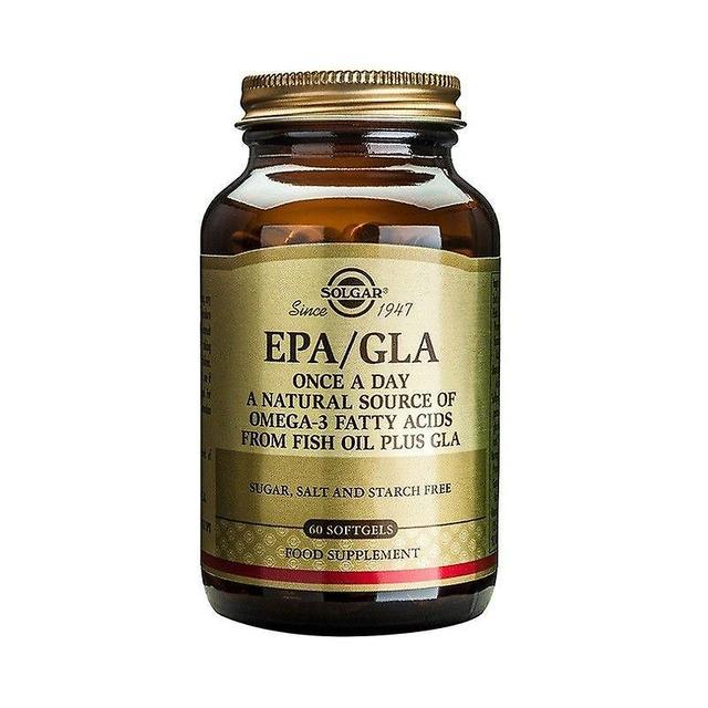 Solgar EPA/GLA Softgels 60 (12537084) on Productcaster.