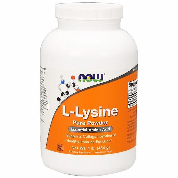 Now Foods L-Lysine Powder, POWDER, 1 Lb (Pack of 4) on Productcaster.